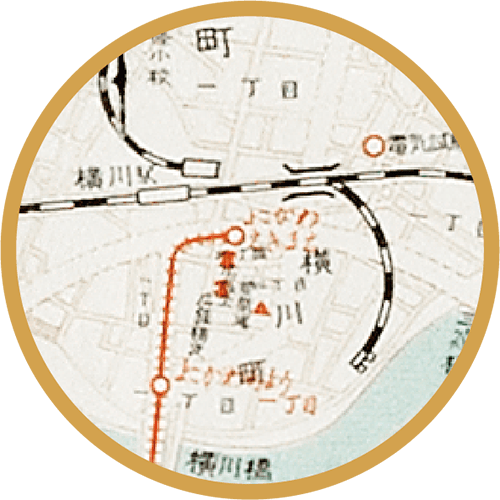 横川の歴史 横川駅と楠木大雁木をつなぐ貨物専用の「引き込み線」
