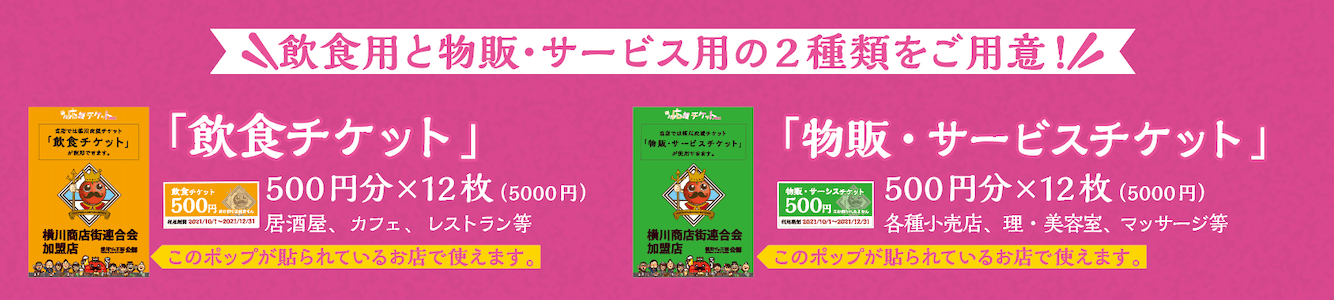 横川応援チケット2021